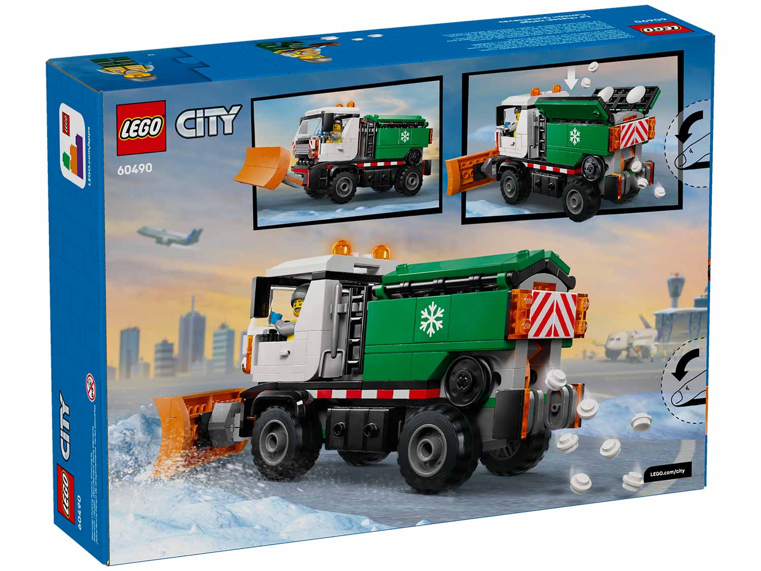 Конструктор LEGO City Снегоуборочная машина 60490 263 дет. - фото 6