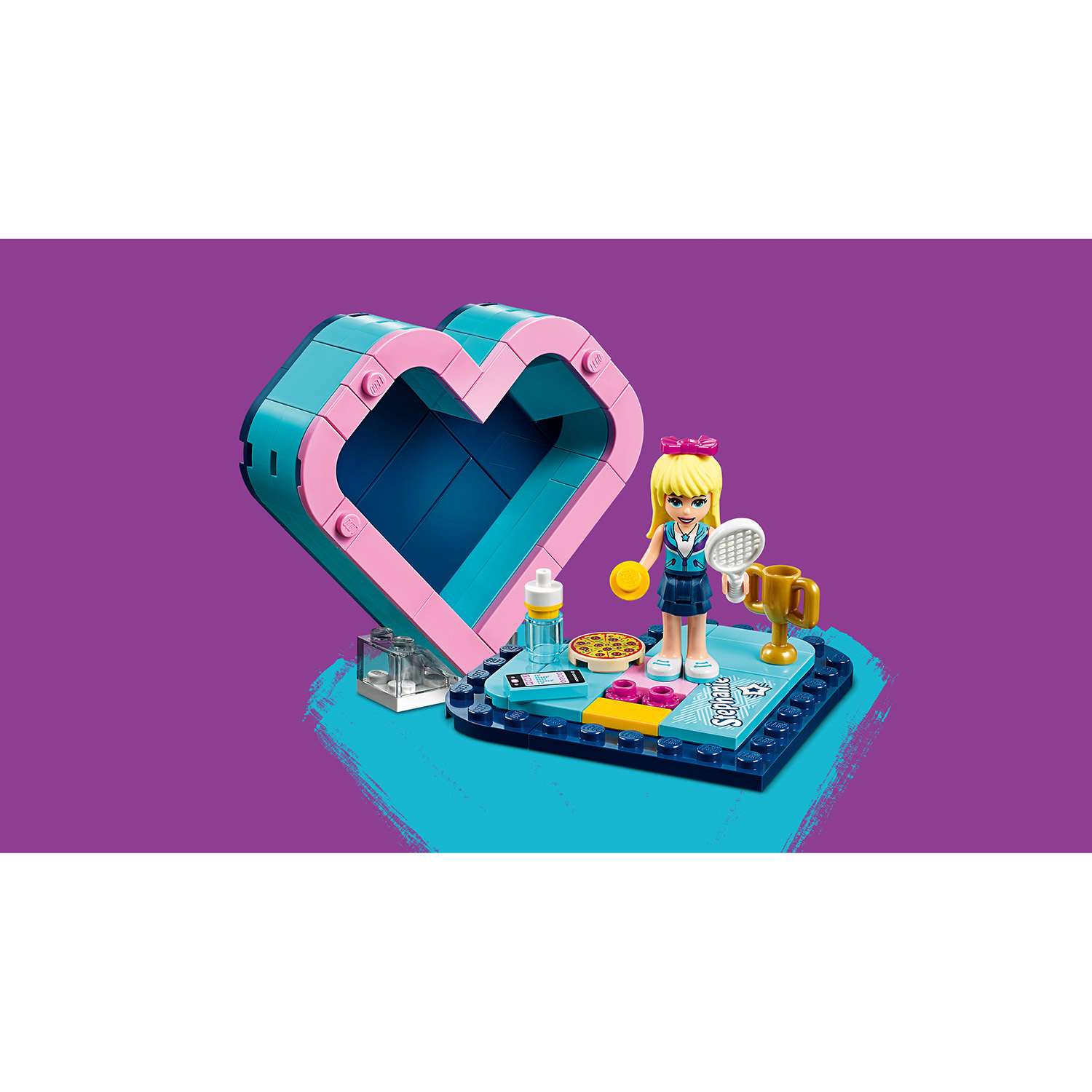 Конструктор LEGO Friends Шкатулка-сердечко Стефани блочный - фото 9