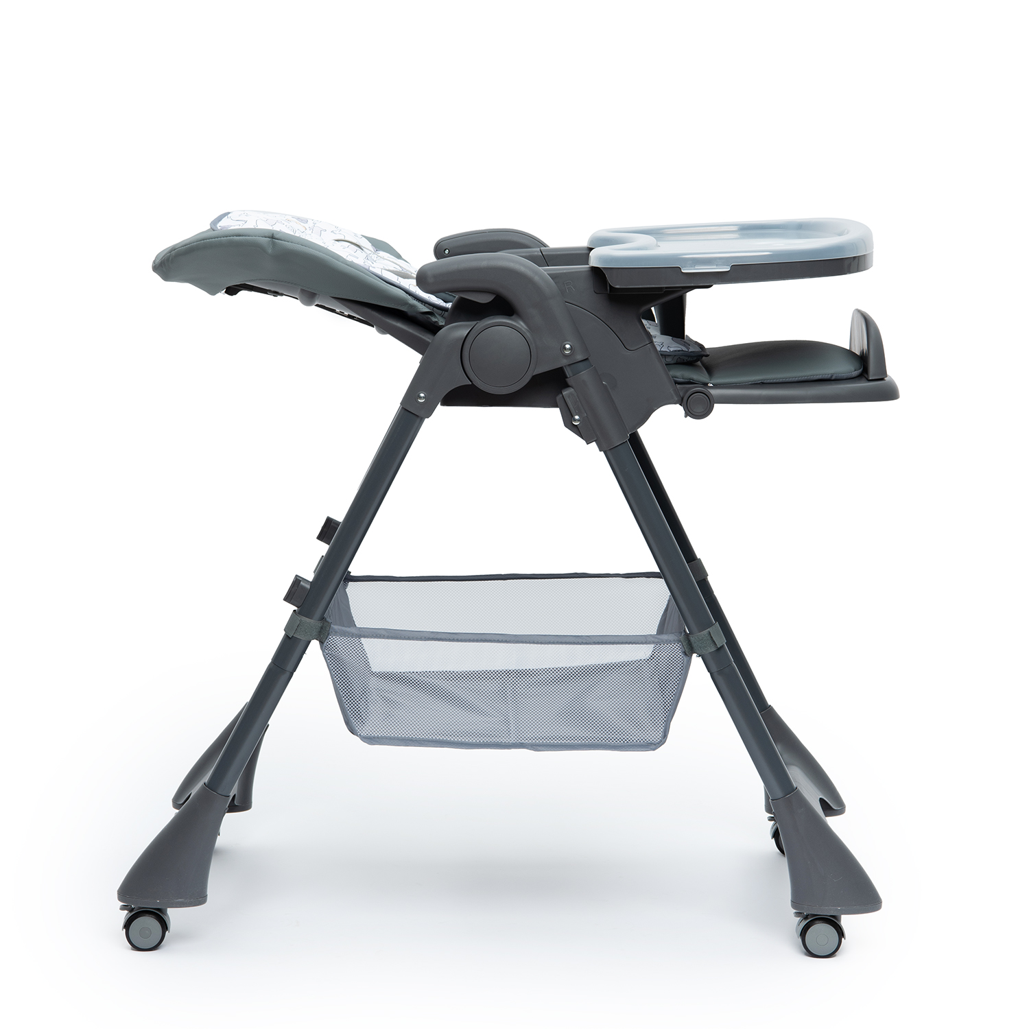 Стульчик для кормления BabyGo Sweet Meals серый - фото 10