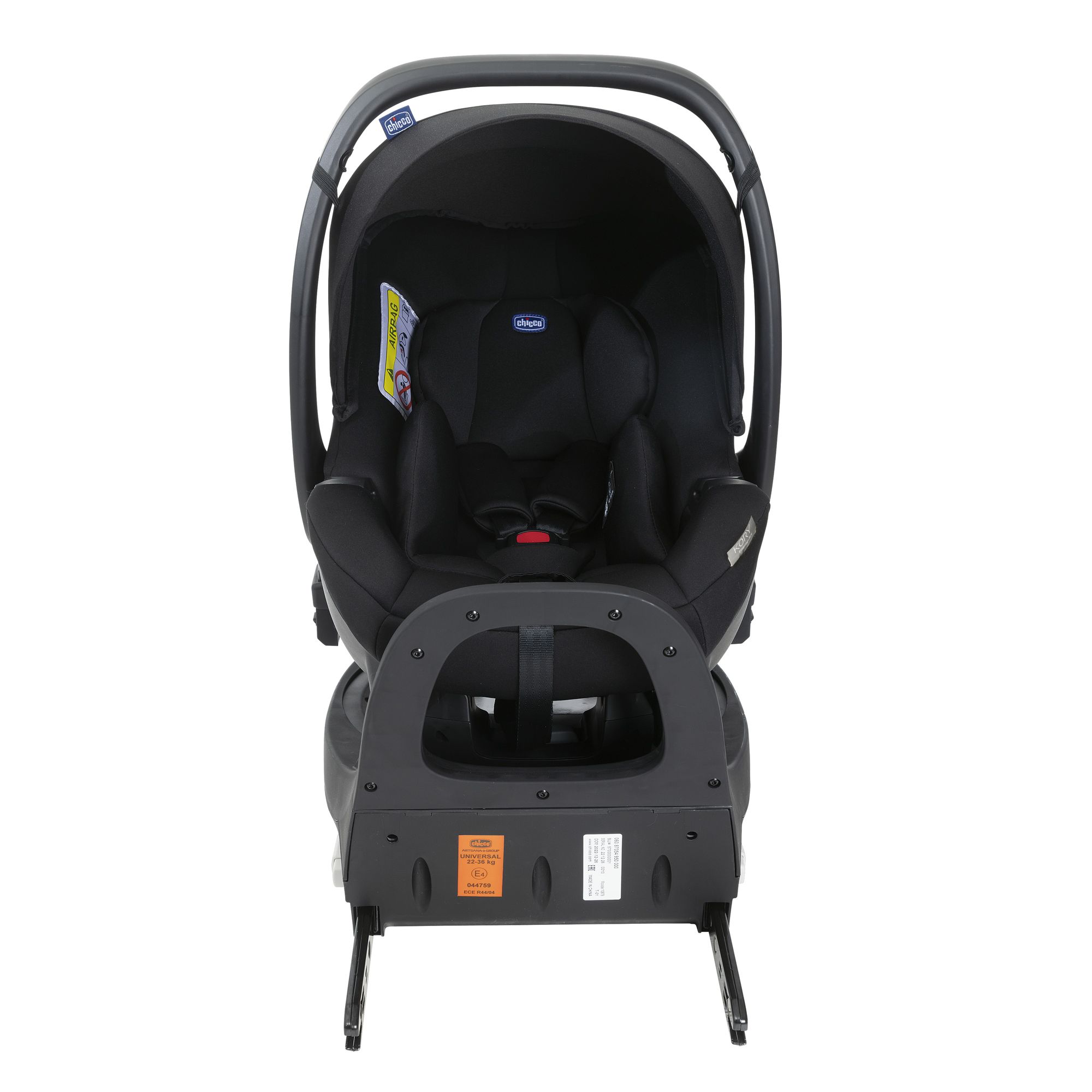 Автокресло Chicco 0 (0 -13 кг) черный - фото 16