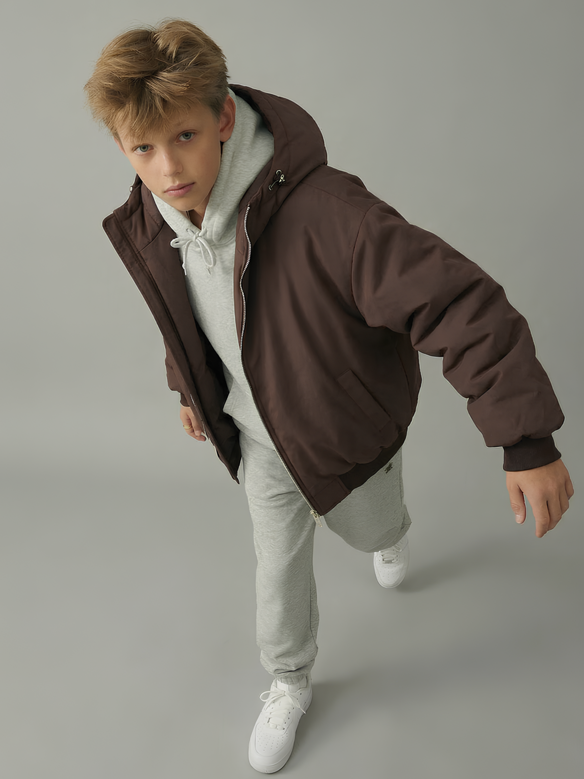 Куртка MIRANAM БомберДдяМальчикаКоричн - фото 7