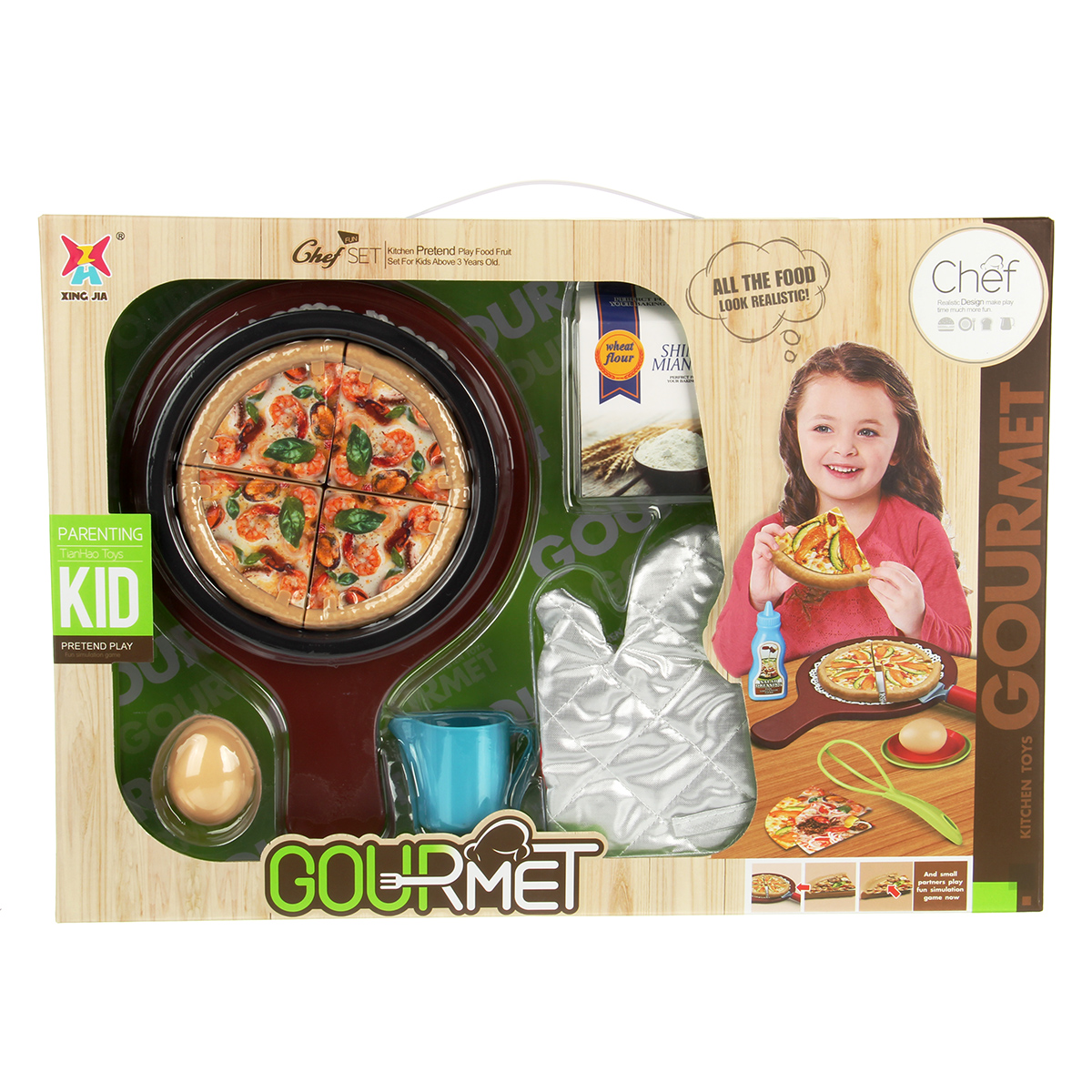 Игрушка Veld Co продукты, посуда 35 предм. - фото 11