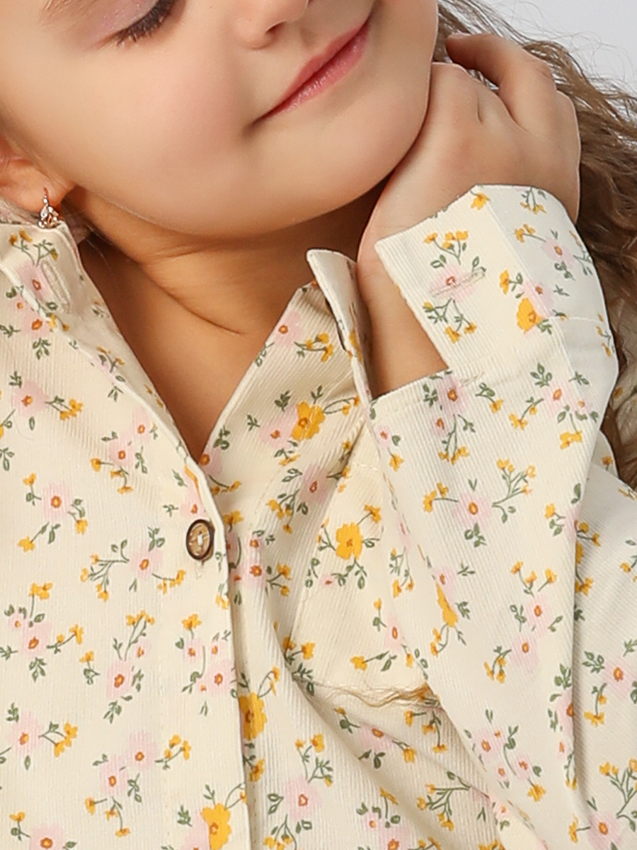 Рубашка Соль и Перец SP1511/кремово-желтый - фото 10