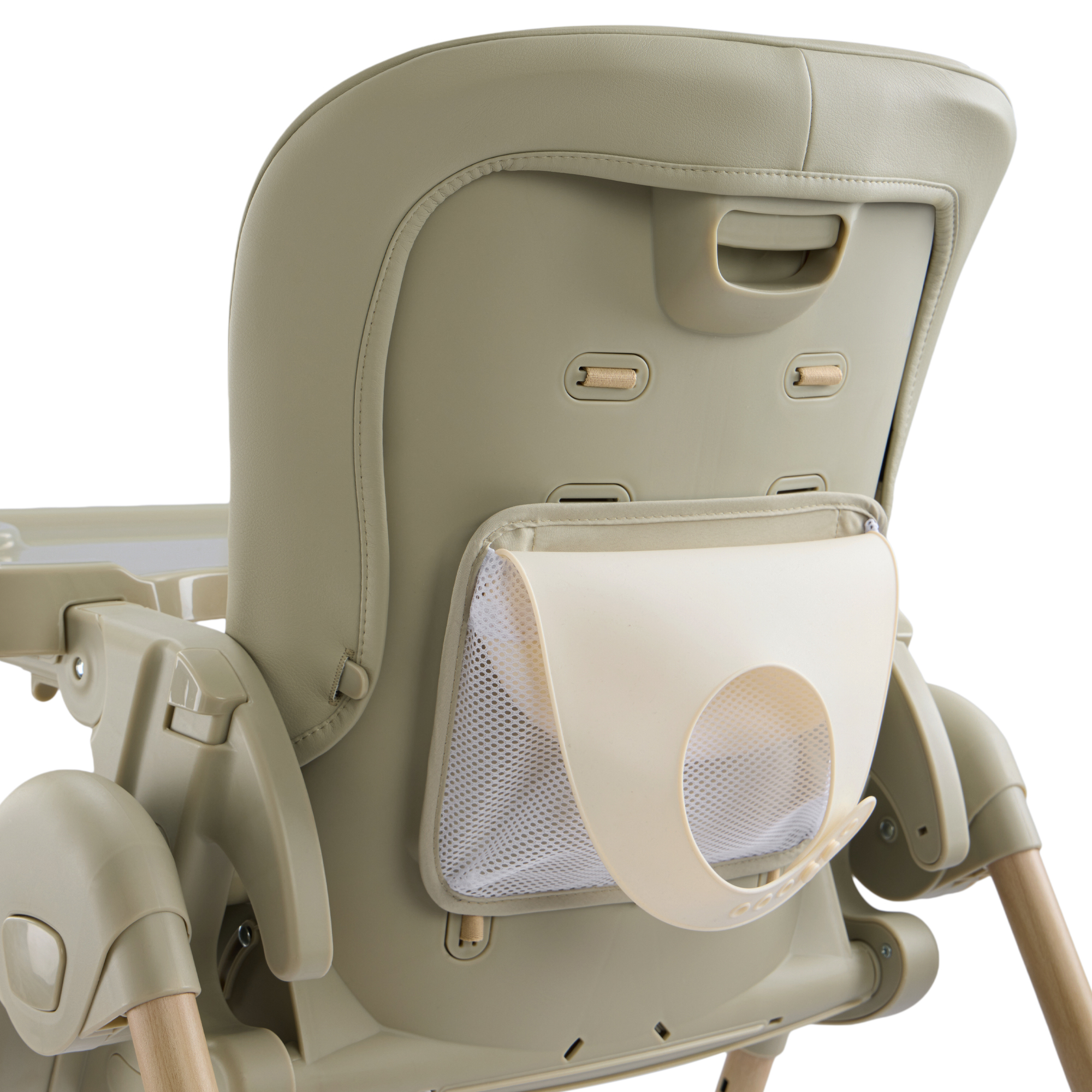 Стульчик для кормления Happy Baby WILLIAM LUX зеленый - фото 14