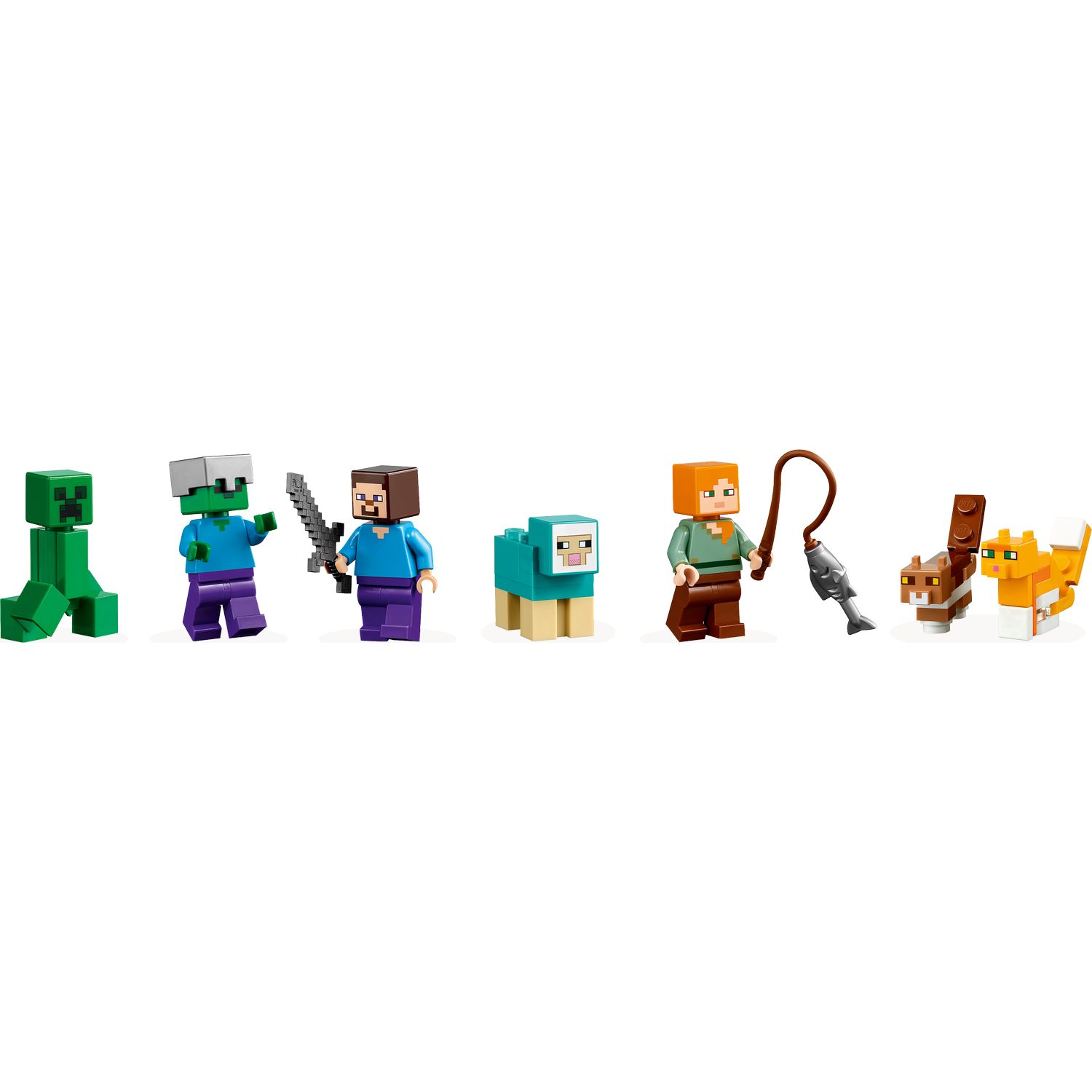Конструктор LEGO Minecraft The Crafting Box 605 дет. - фото 4