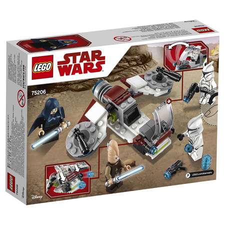 Конструктор LEGO Star Wars Набор джедаев и клонов блочный
