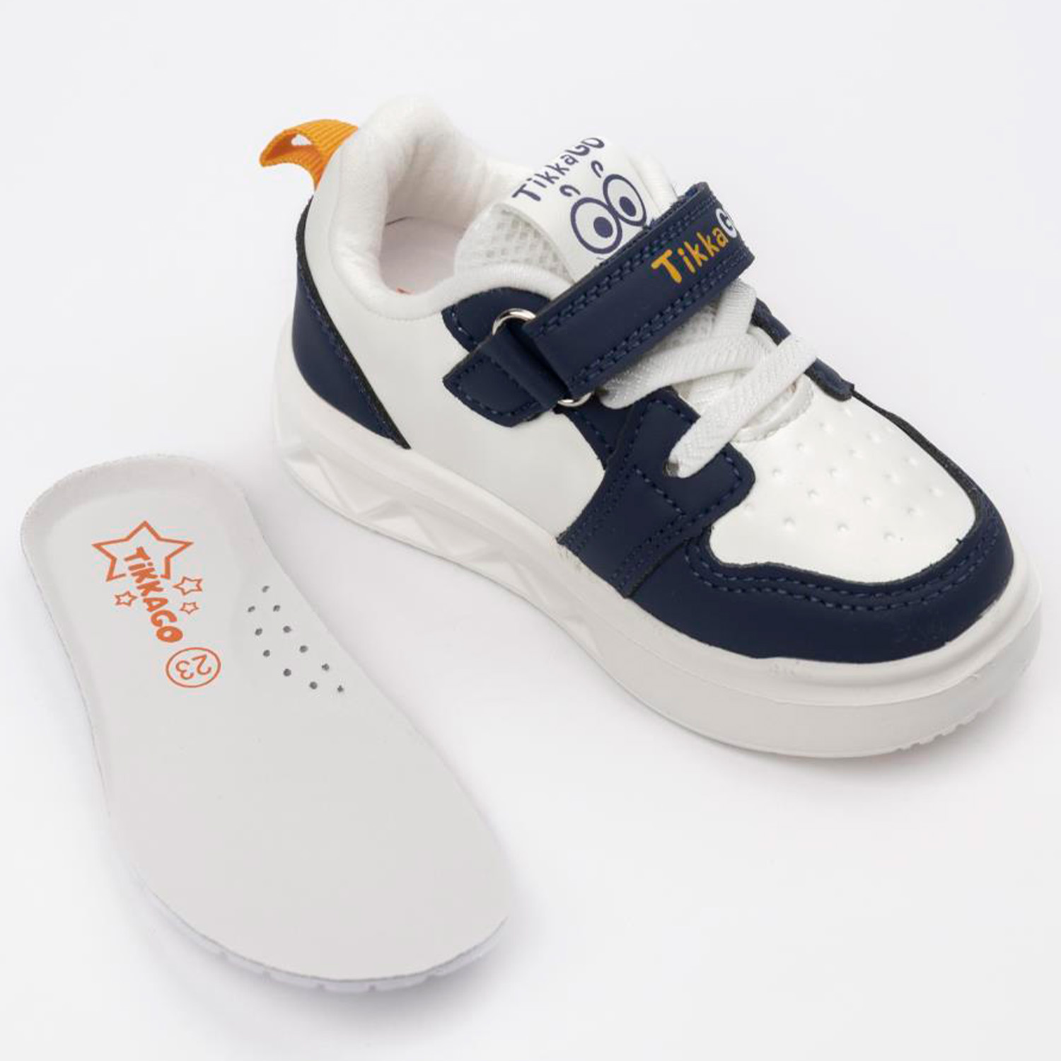 Кроссовки TikkaGo 1A05_6251-1_white-navy - фото 4