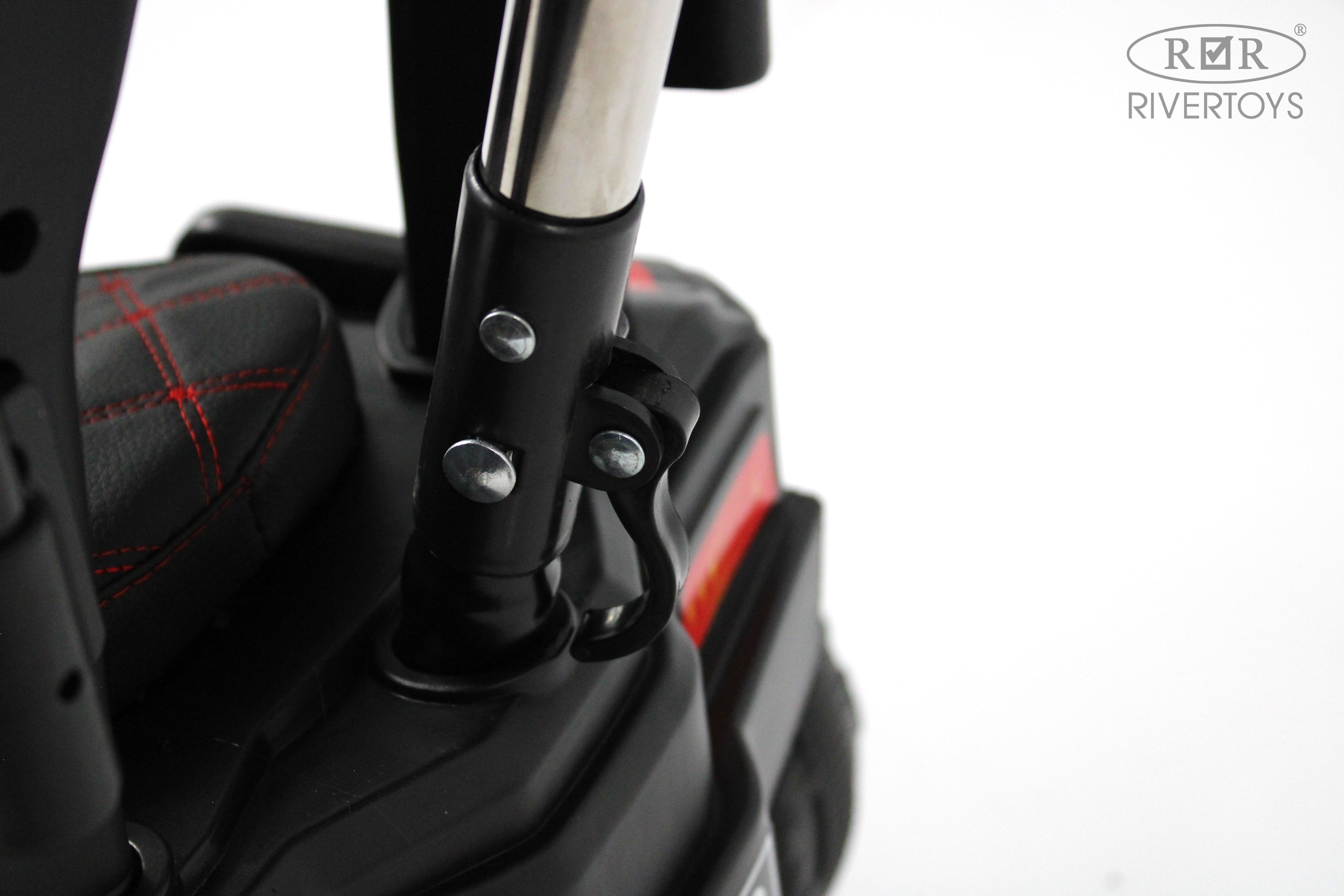 Электромобиль RIVERTOYS G005GG-PINK С пультом ДУ - фото 6