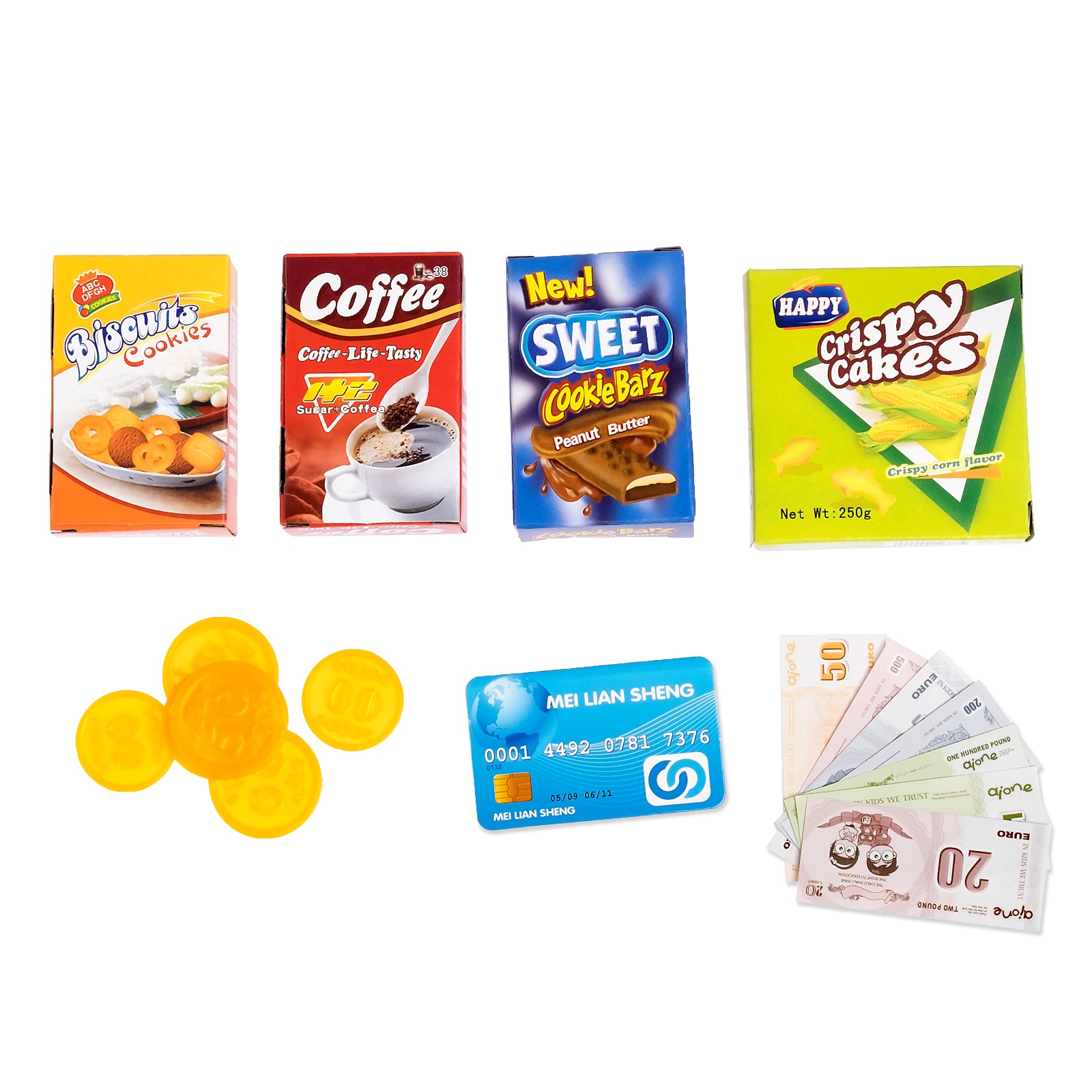 Игровой набор Sima-Land продукты, прилавок, касса - фото 6