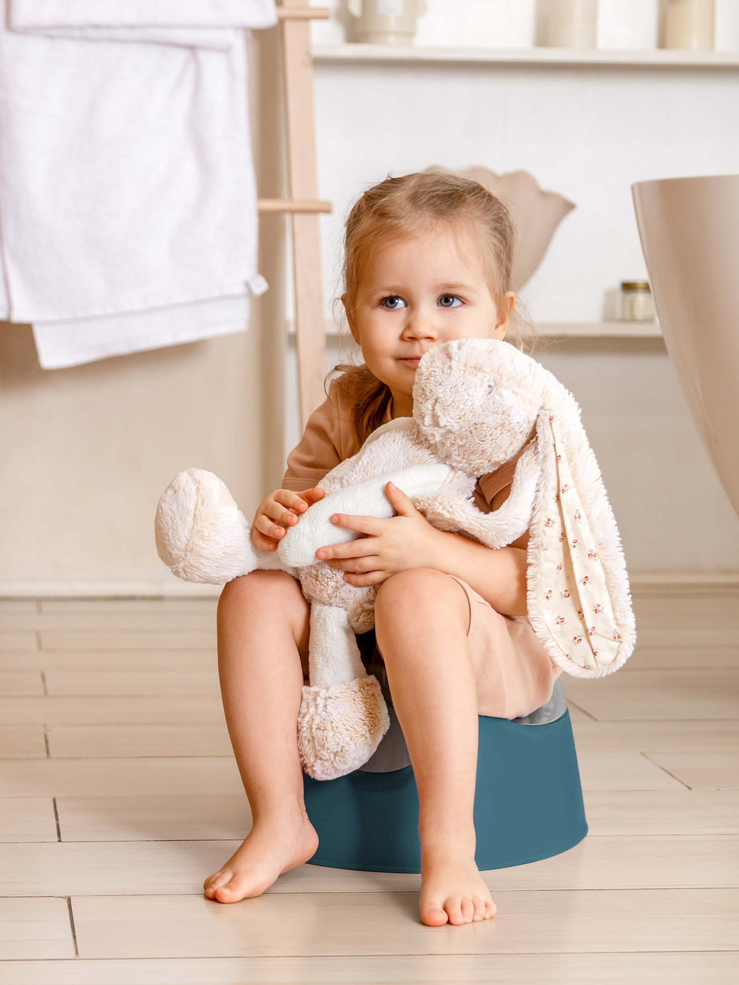 Горшок детский Amarobaby Bonny бирюзовый - фото 8