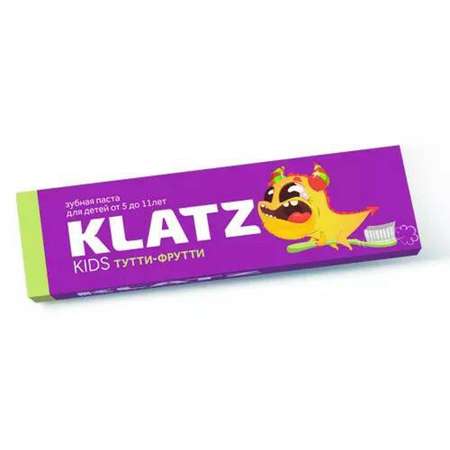 Зубная паста KLATZ без фтора фруктовый
