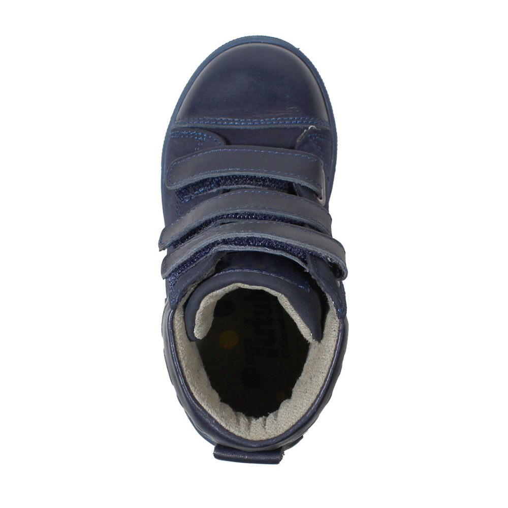 Ботинки Europen 3014-13-SV EUROPEN Ботинки для мальчика,синий кож/нуб - фото 3