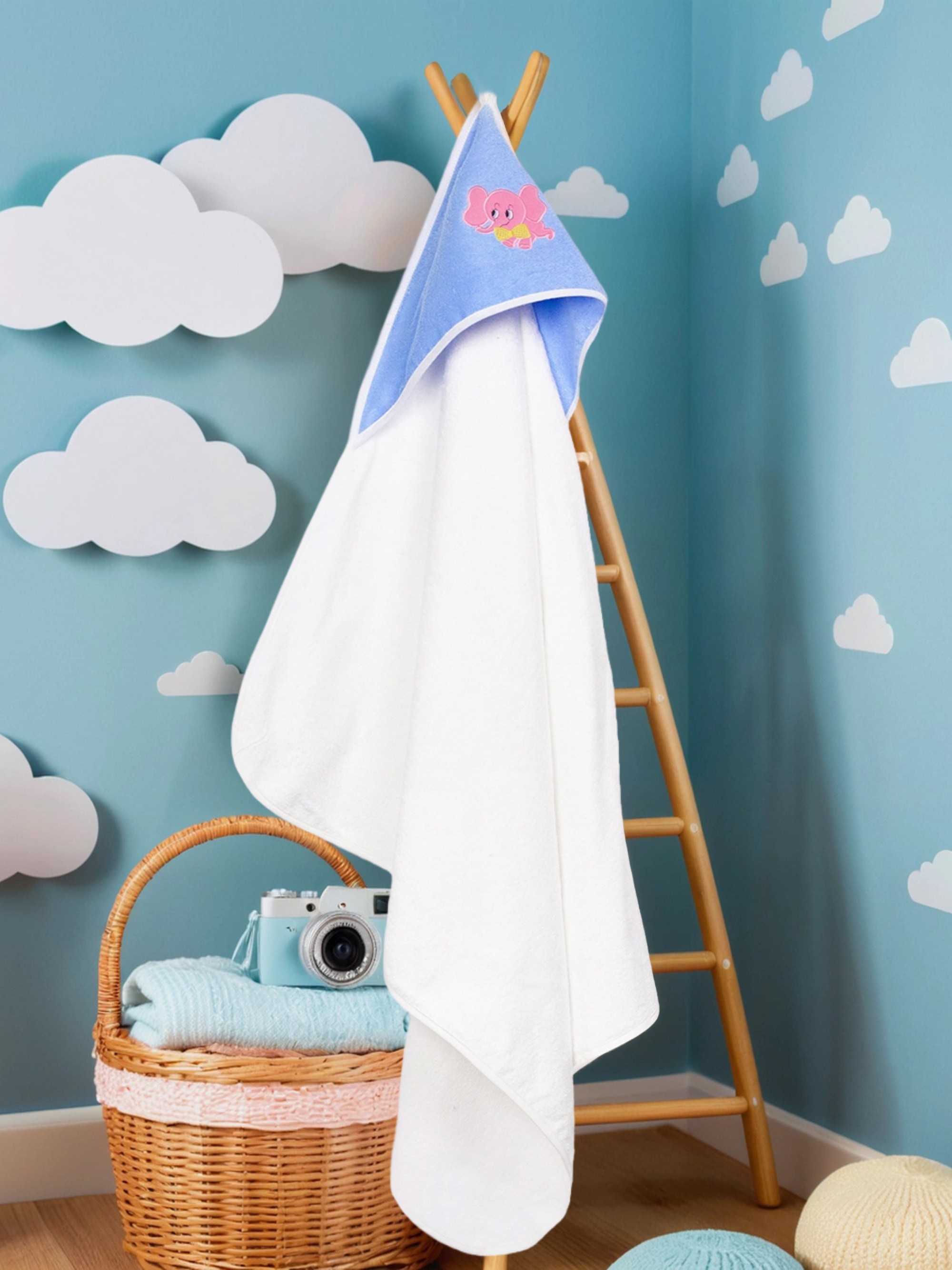 Полотенце уголок Wellness Малыш-00/55_СБ 80 x 100 см 1 шт. - фото 1