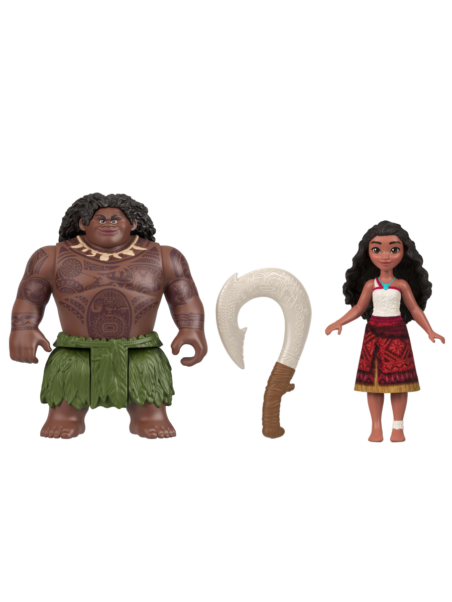 Кукла мини Disney JDD45 фигурка Моана и Мауи высота 9 см JDD45 - фото 6