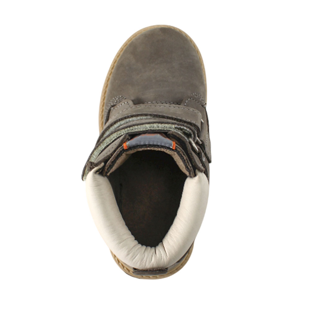 Ботинки Europen 301ЕГ-SV EUROPEN Ботинки детские,светло-серый кож/нуб - фото 3