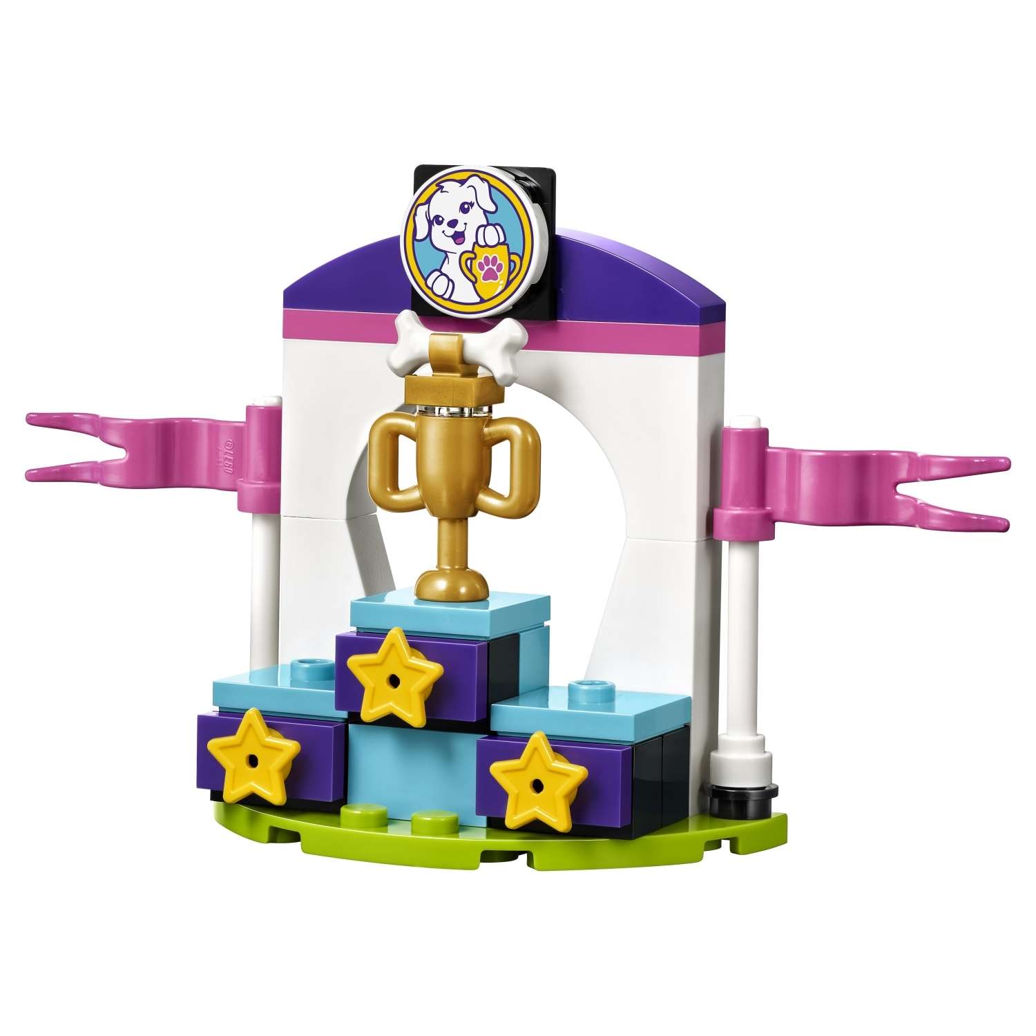 Конструктор LEGO Friends Выставка щенков: Награждение блочный - фото 8