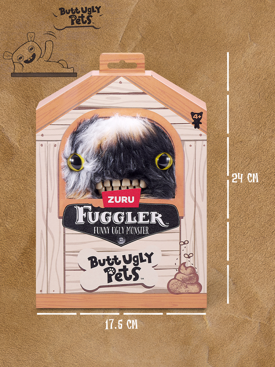 Мягкая игрушка FUGGLER котик Кот Калико - фото 3