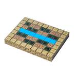 Конструктор Деревня магнитный 66 дет.