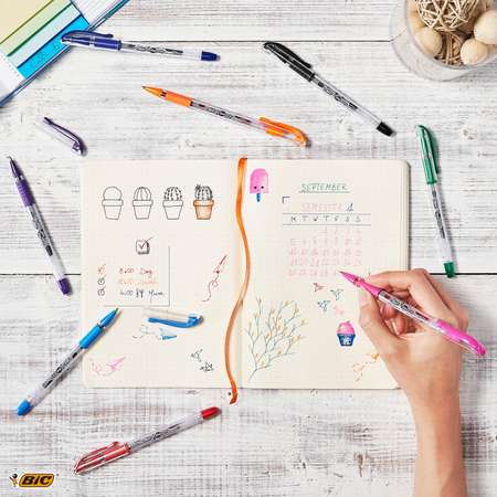 Ручка гелевая BIC 2 шт.