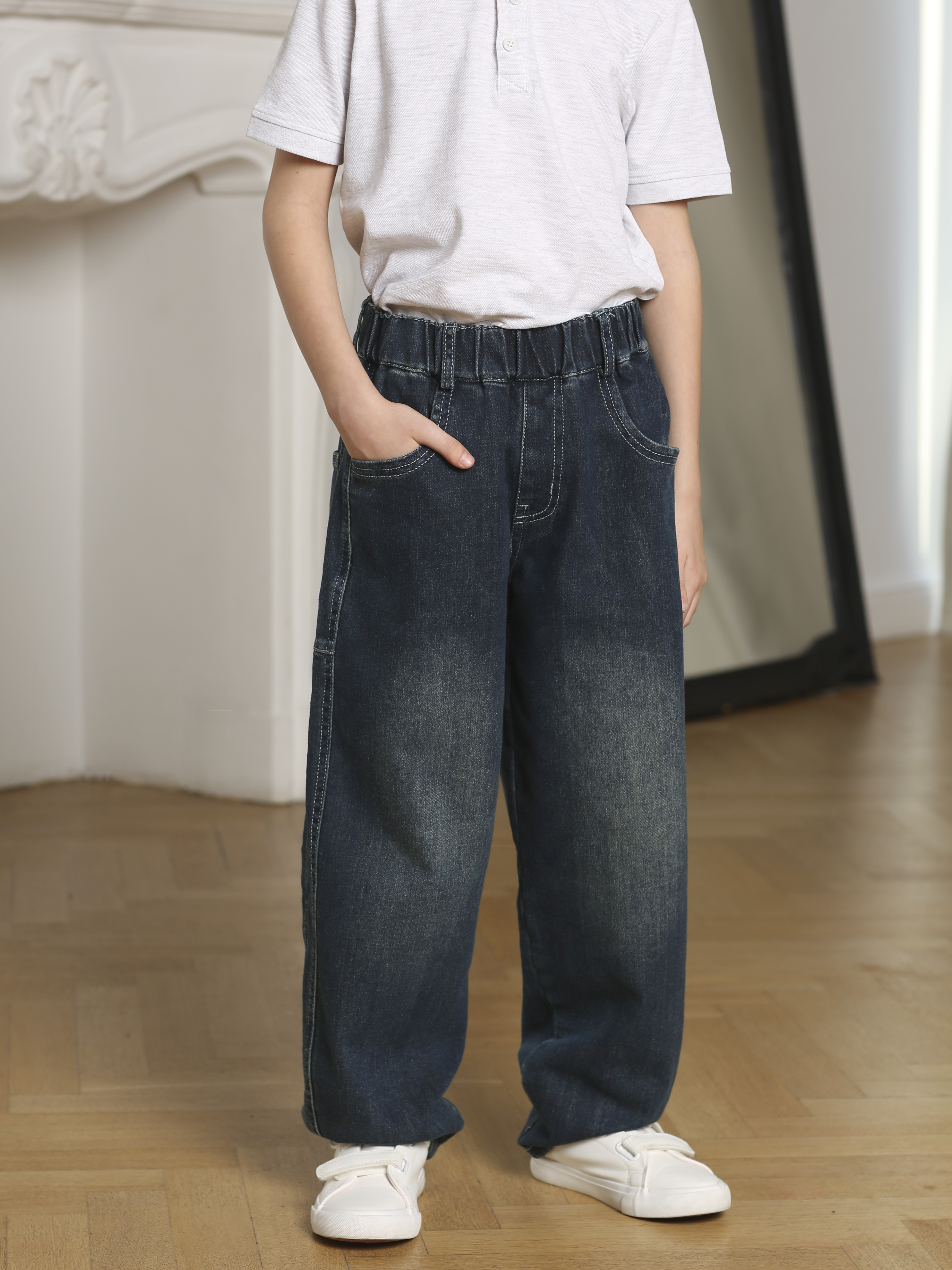 Джинсы-багги СИНИЙ МИР R2-IL - фото 9