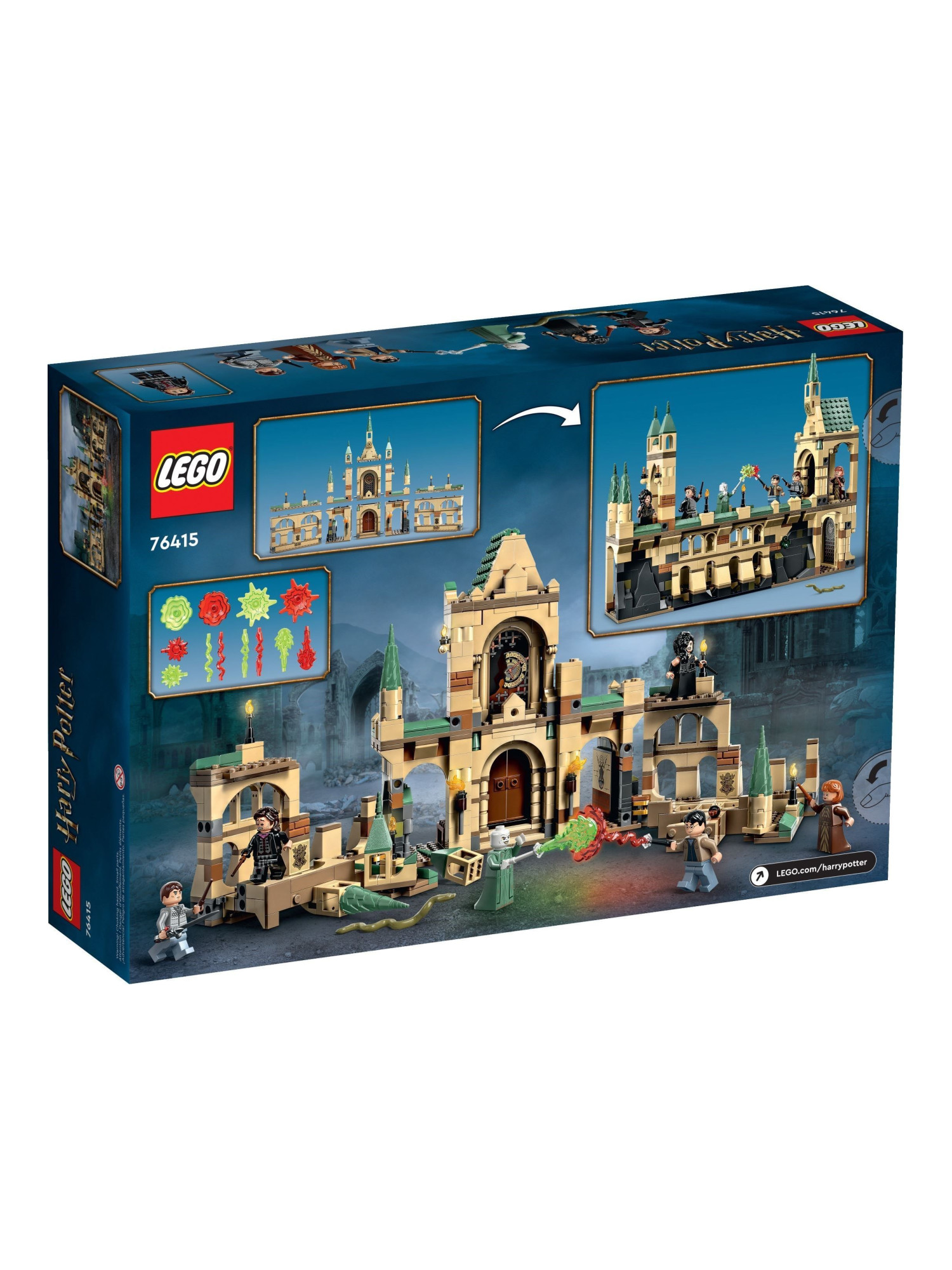 Конструктор LEGO Harry Potter Битва за Хогвартс 730 дет. - фото 4