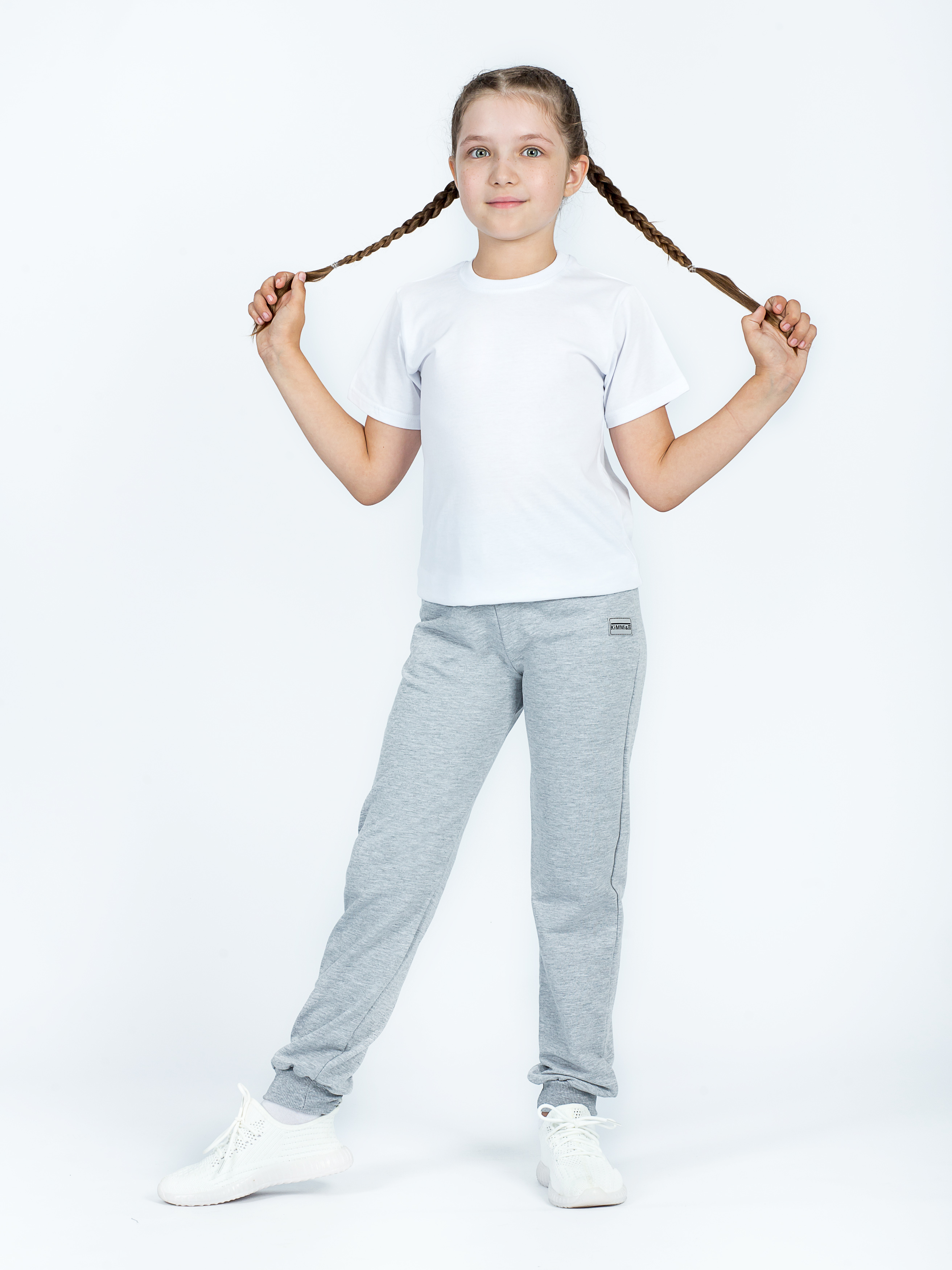 Брюки спортивные KiMMi co К-1408445н меланж - фото 5