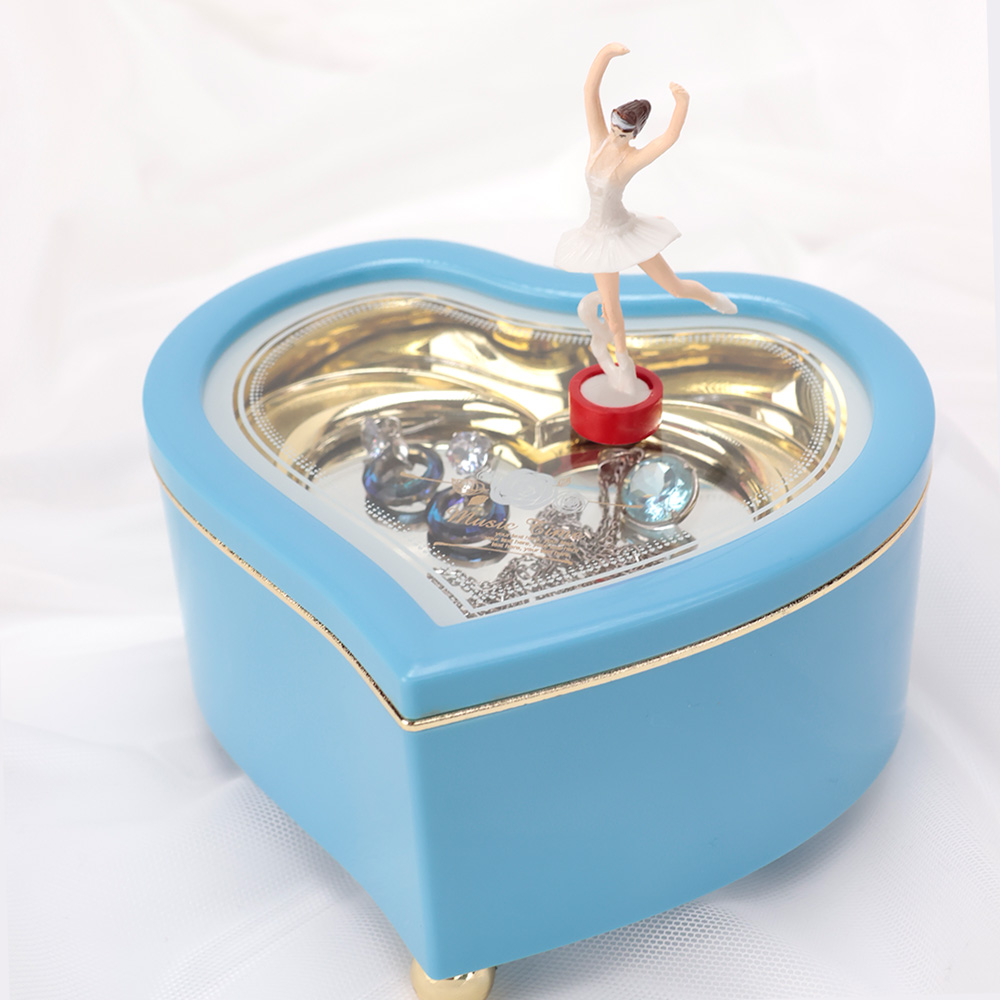 Шкатулка музыкальная TIPTOPOLIS Сердце голубое - фото 8