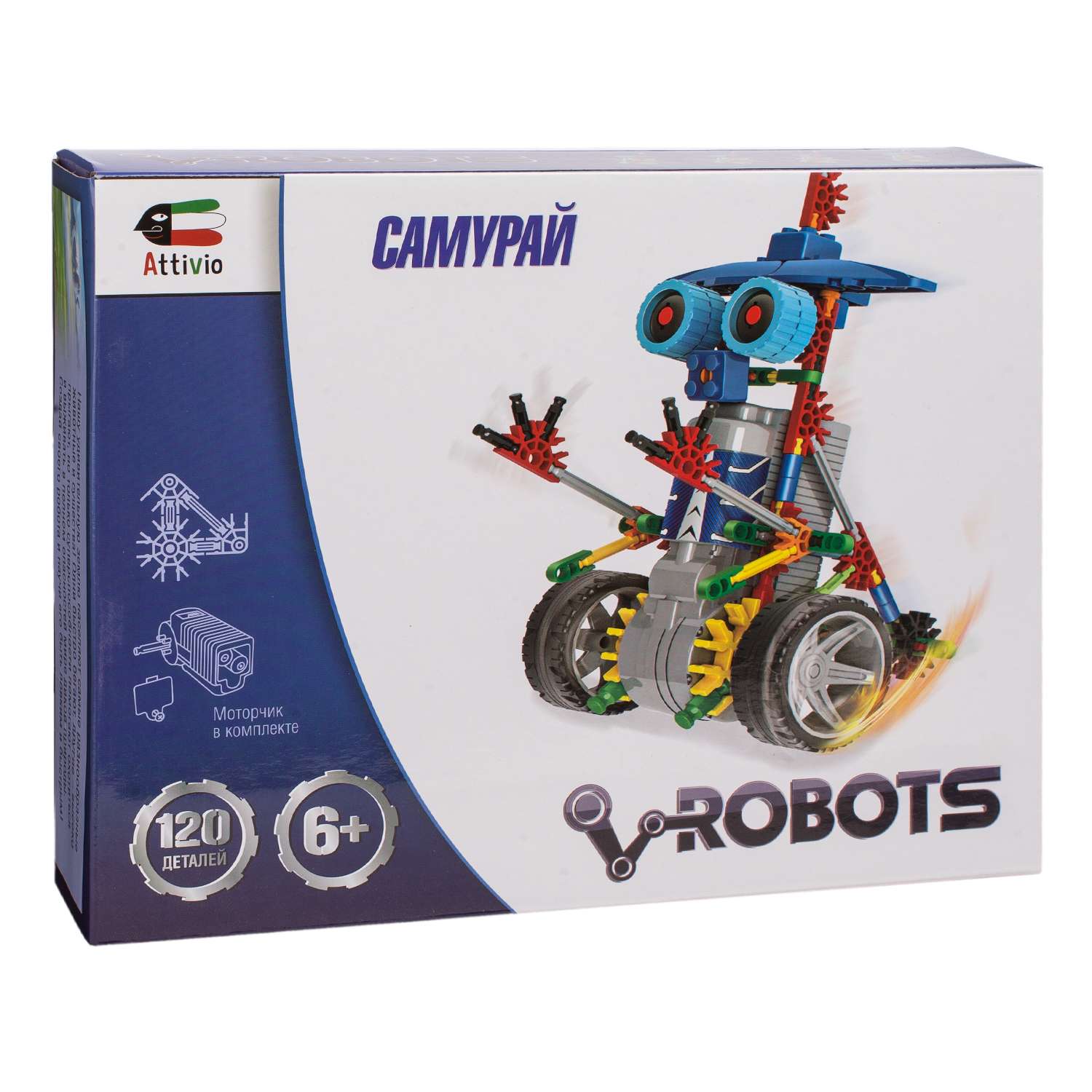 Конструктор Attivio Самурай-робот сборная игровая модель - фото 1