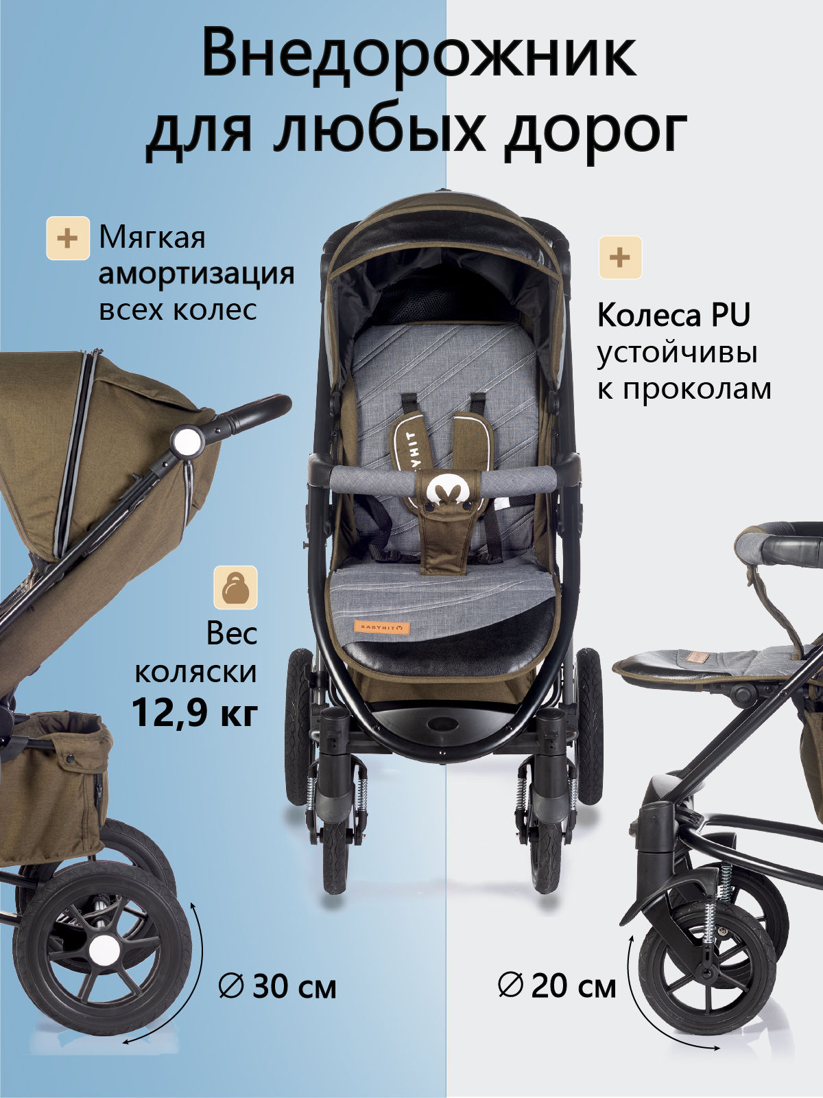 Коляска прогулочная Babyhit Tribute - фото 2