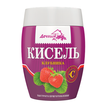 Кисель гранула Дачный Клубника ПЭТ 300г