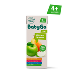 Сок BabyGo Яблоко-груша с 4 мес 0.2 л