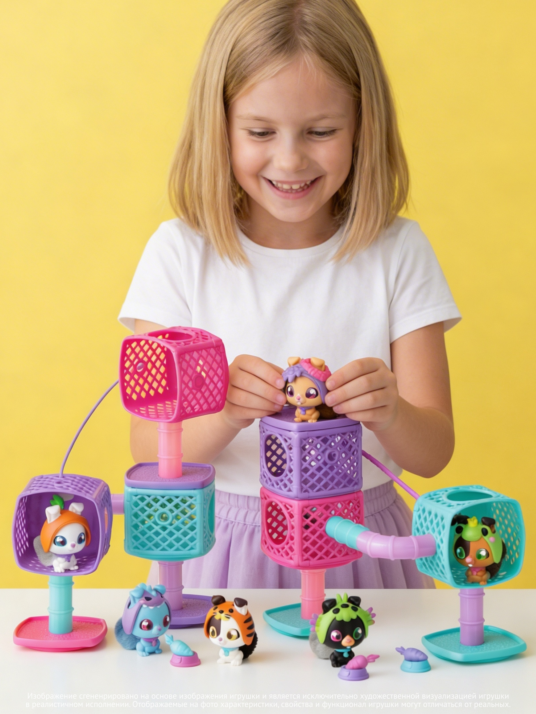 Игровой набор QT Happy Line Милые крольчата Свити - фото 8