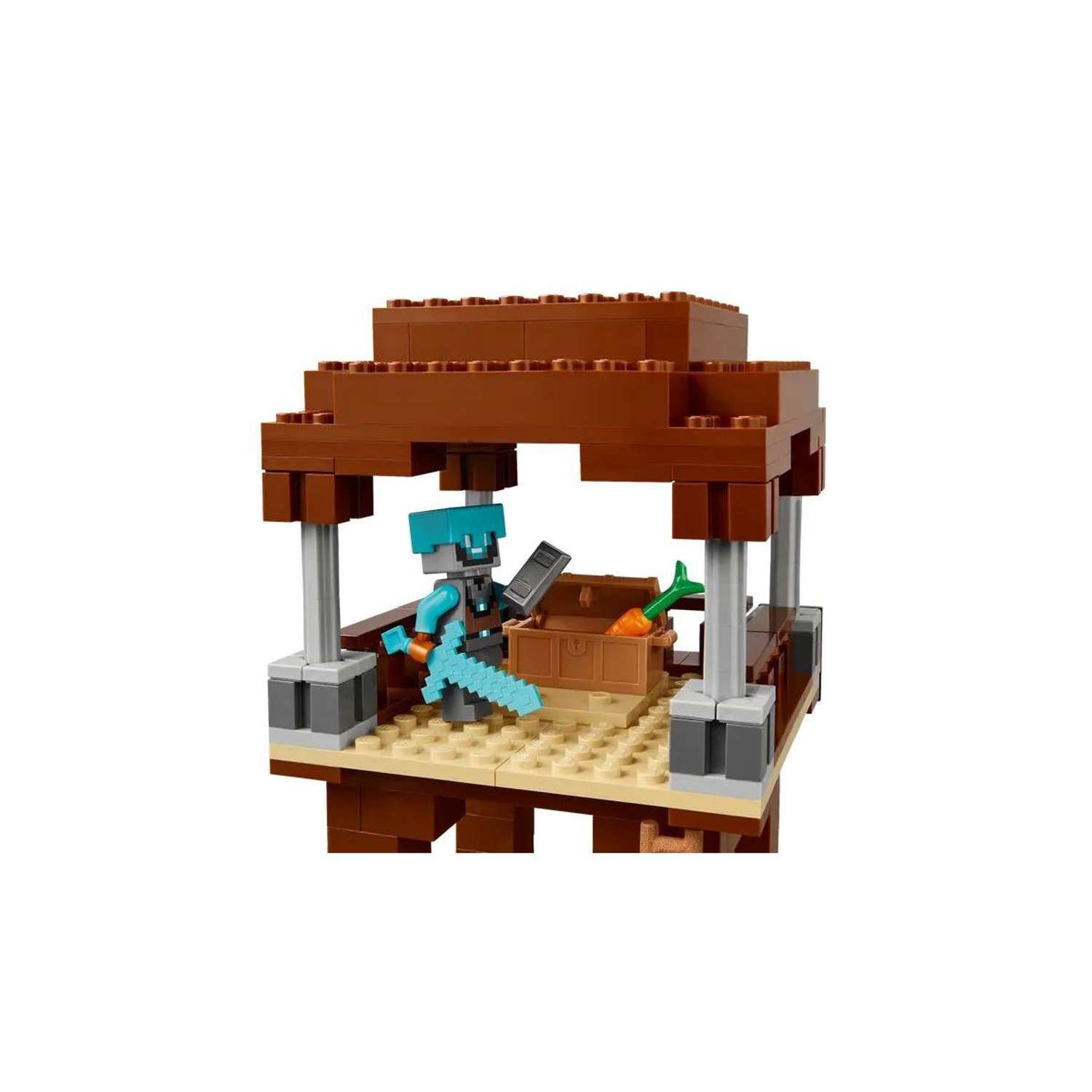 Конструктор LEGO Minecraft Форпост мародеров 665 дет. - фото 4