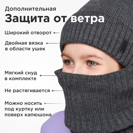Шапка и снуд Wloo