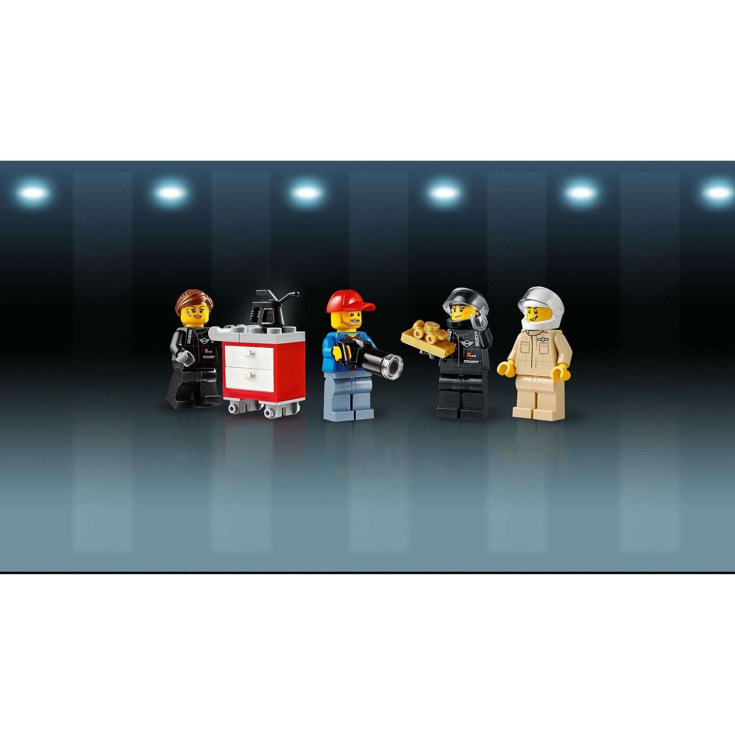 Конструктор LEGO Speed Champions Mini Cooper 1967 и 2018 блочный - фото 10