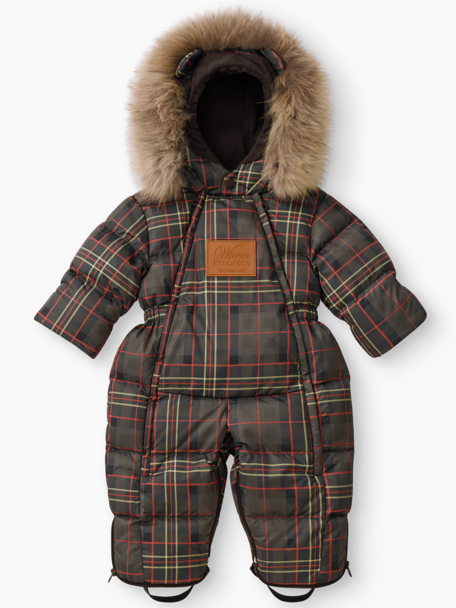 Комбинезон-трансформер Happy Baby 89144-0_dark chocolate (checkered) - фото 6