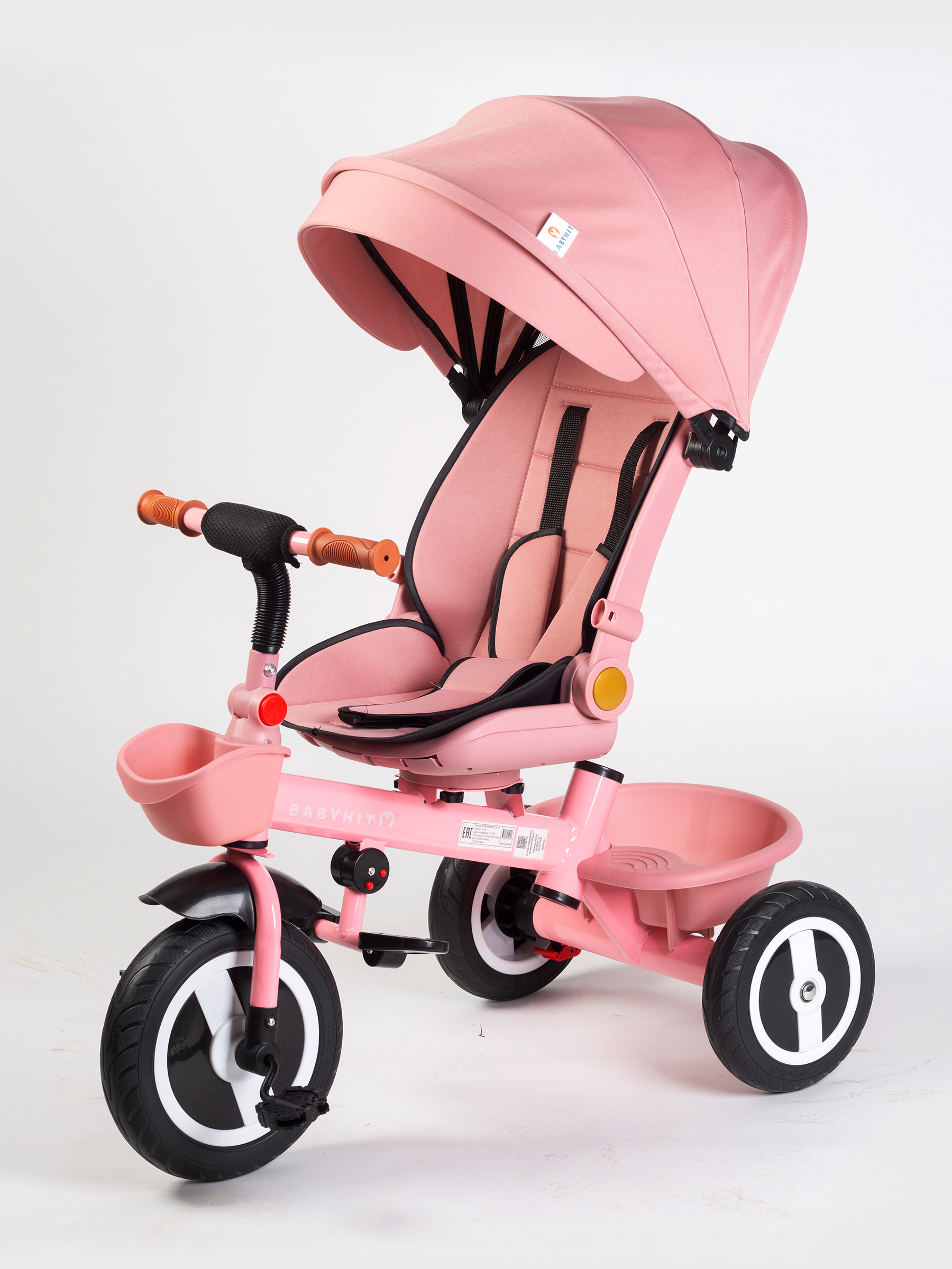 Трехколесный велосипед Babyhit 10 дюймов - фото 5