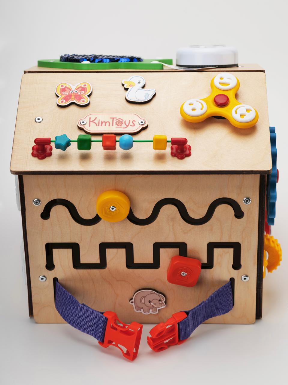 Игрушка KimToys бизиборд Домик - фото 7