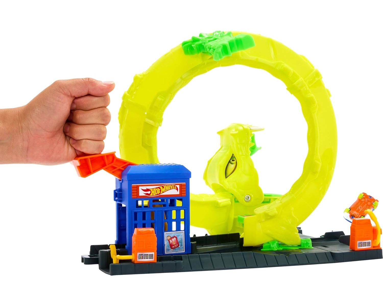 Трек Hot Wheels Атака змеи JBM63 - фото 5