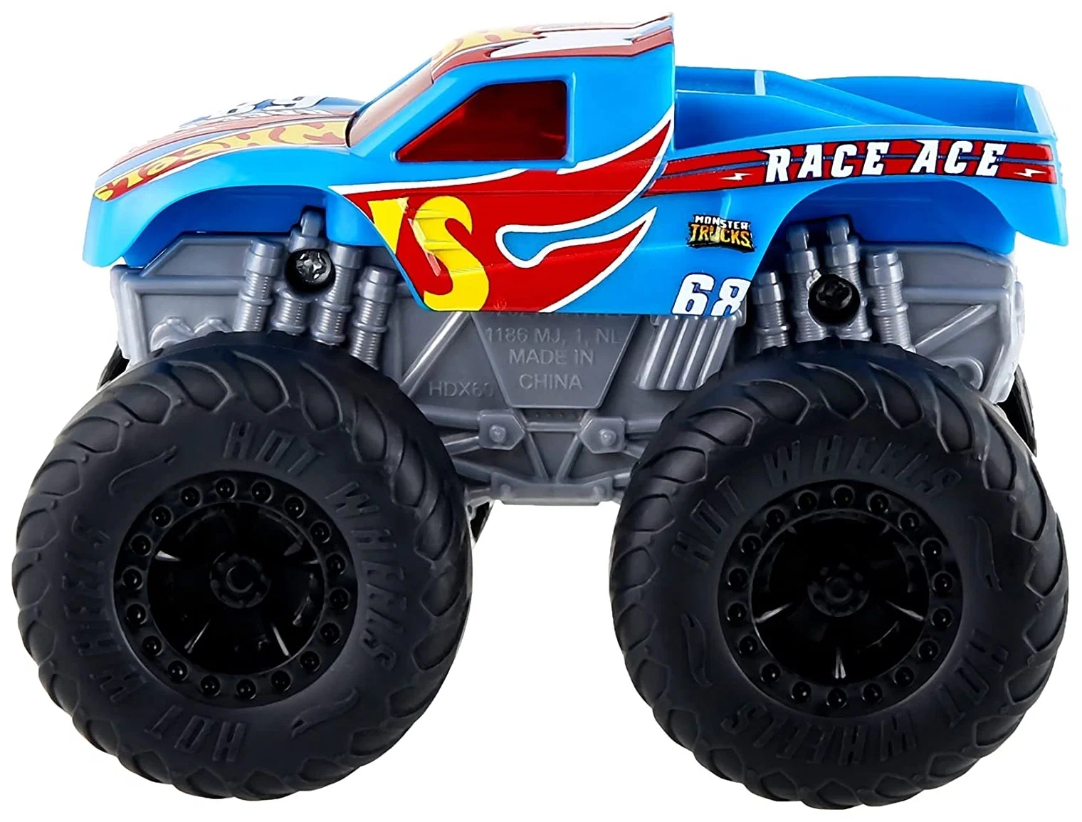 Внедорожник Hot Wheels Monster Trucks 1:43 HDX63 - фото 4