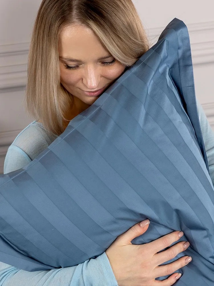 Комплект постельного белья Askona Comfort Stripe 3*3 2.0 односпальный 2 предм. - фото 8