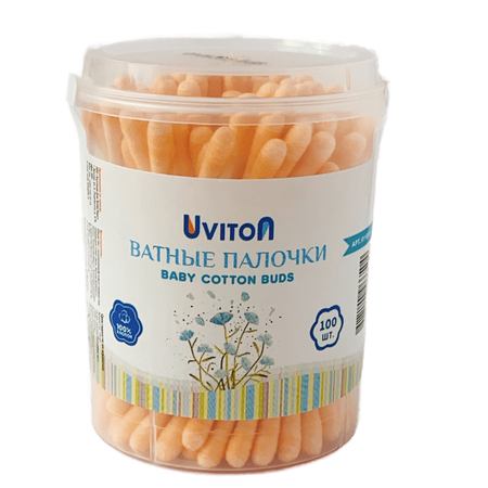 Ватные палочки Uviton 100 шт.