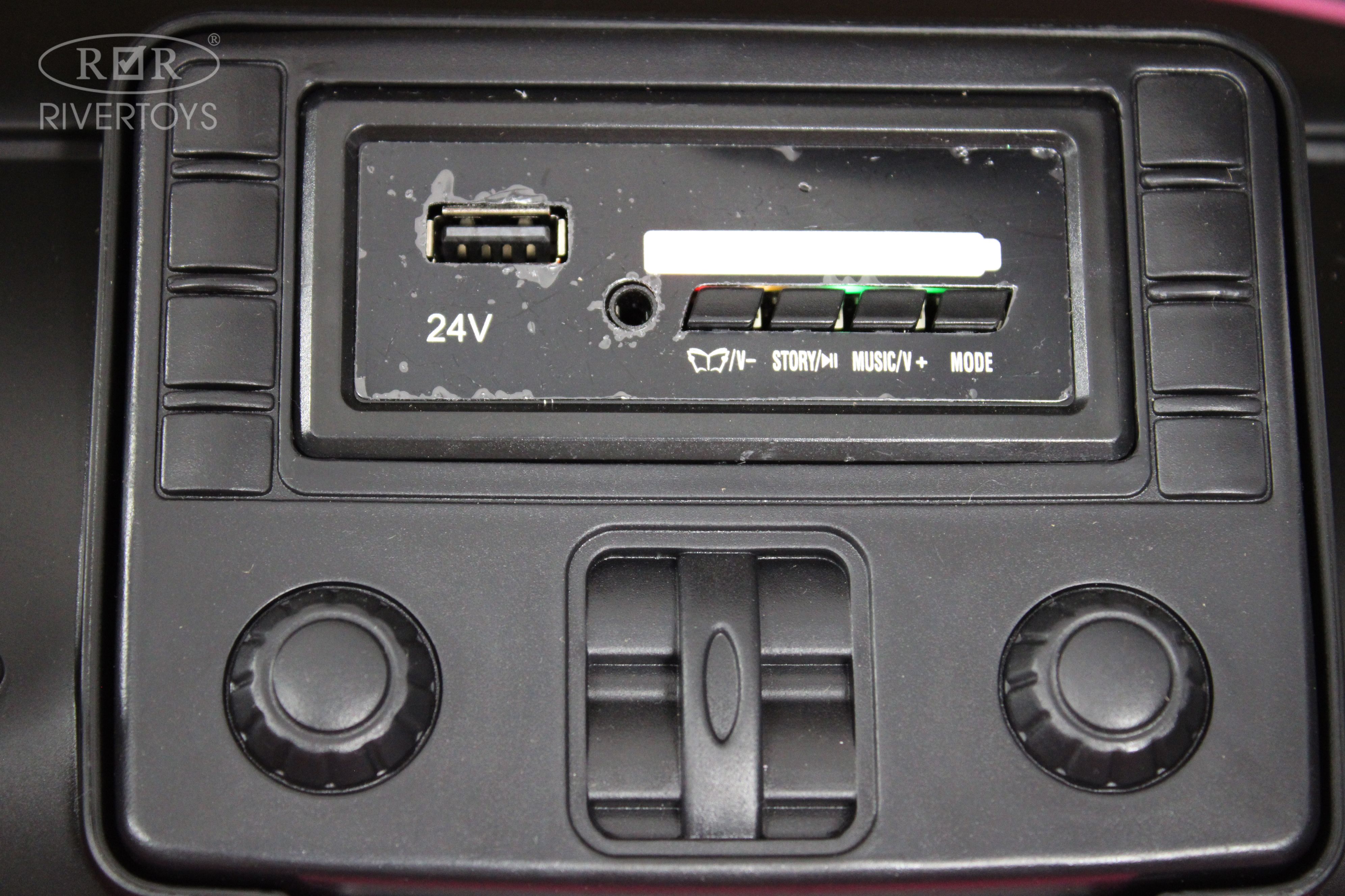 Электромобиль RIVERTOYS A111MP-PINK С пультом ДУ - фото 23