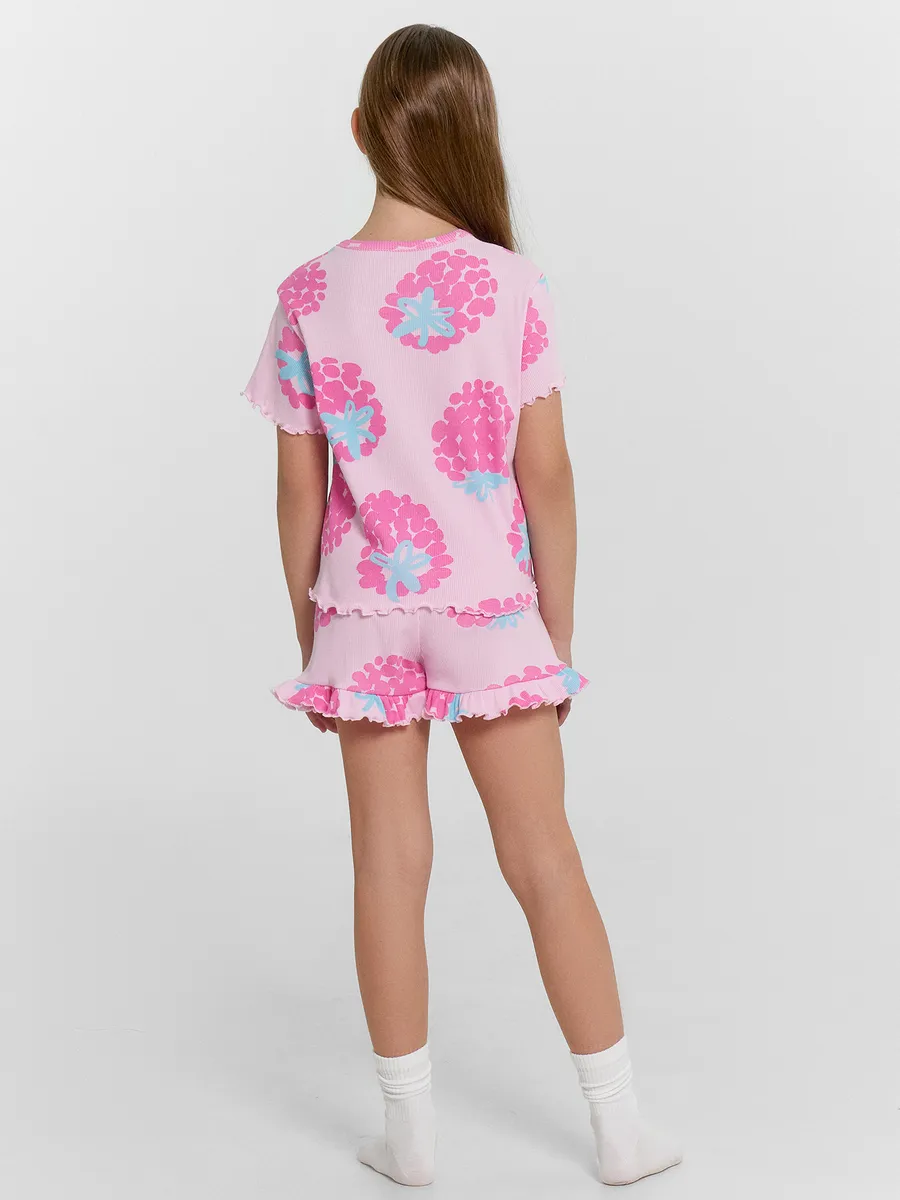 Пижама Mark Formelle (Марк Формэль) 567751/крупные малины на розовом - фото 3