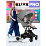 Коляска прогулочная Farfello Bliss серый