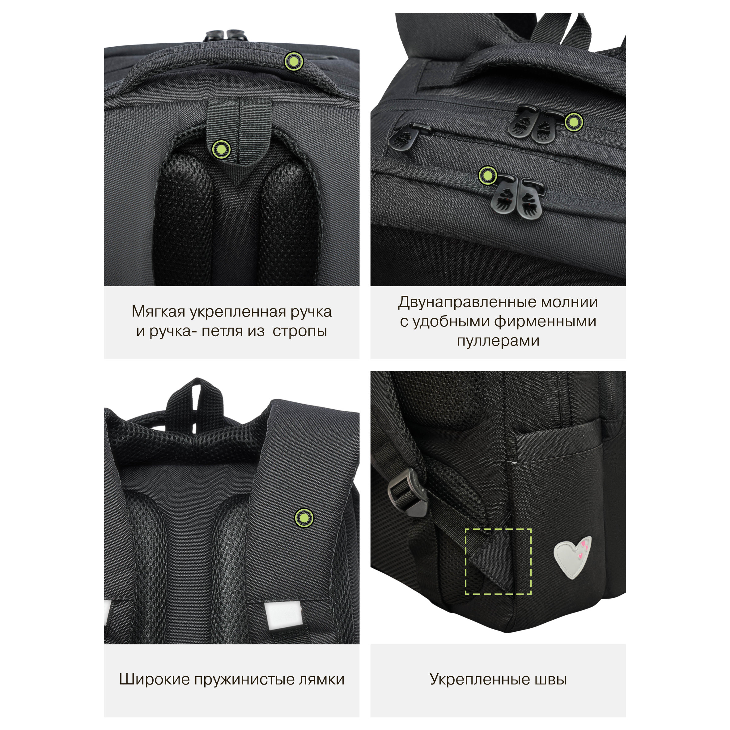 Рюкзак Grizzly для девочки - фото 11