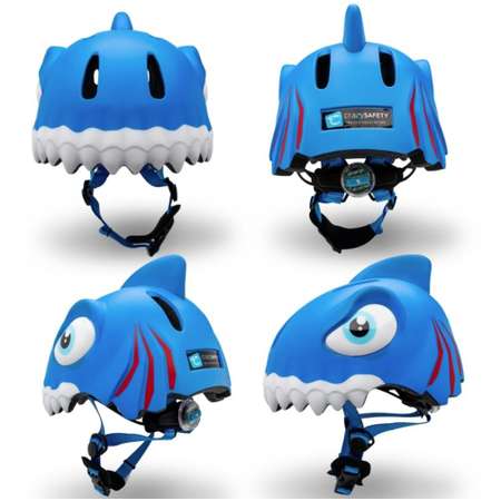 Шлем Crazy Safety Blue Shark