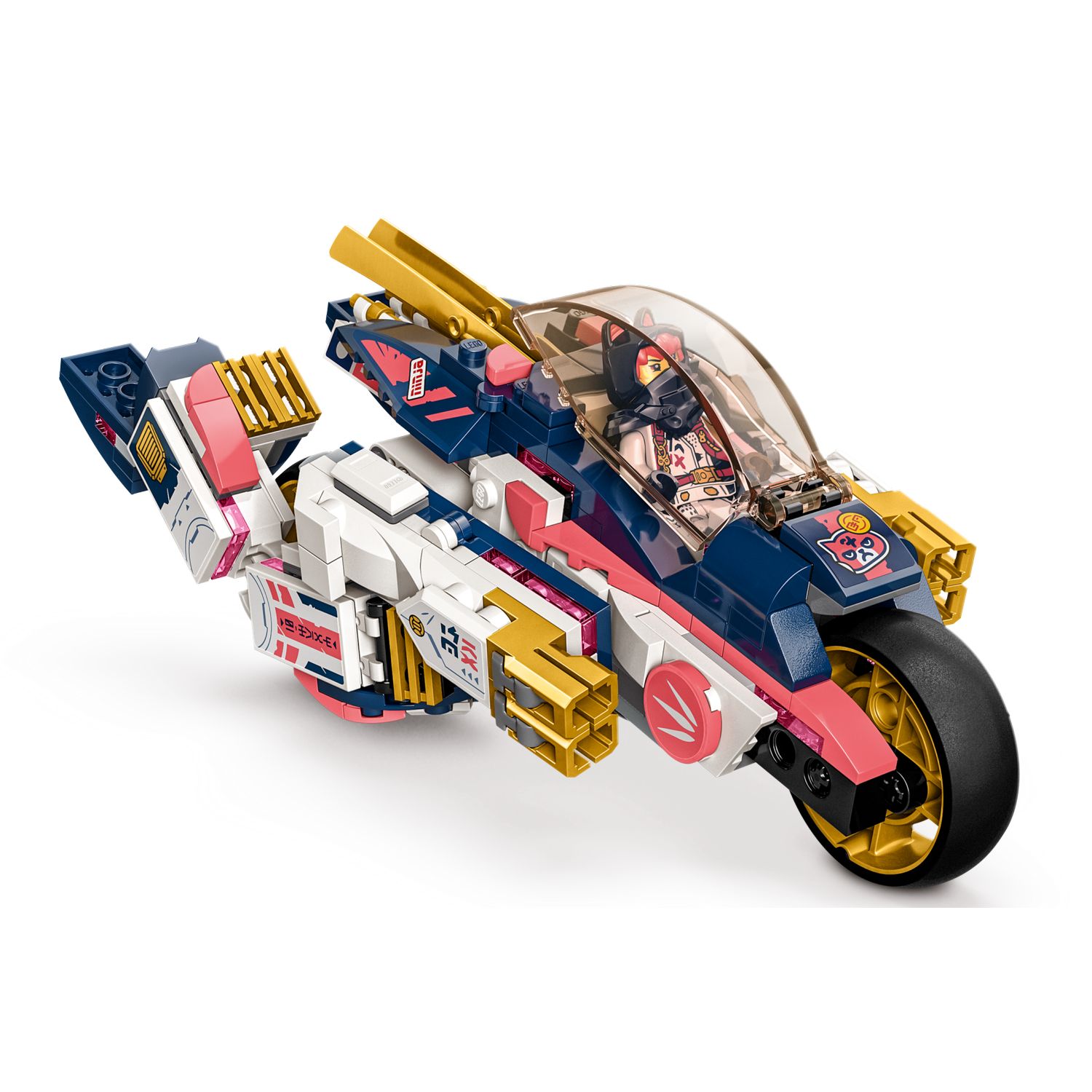 Конструктор LEGO NINJAGO Soras Transforming Mech Bike 384 дет. - фото 5