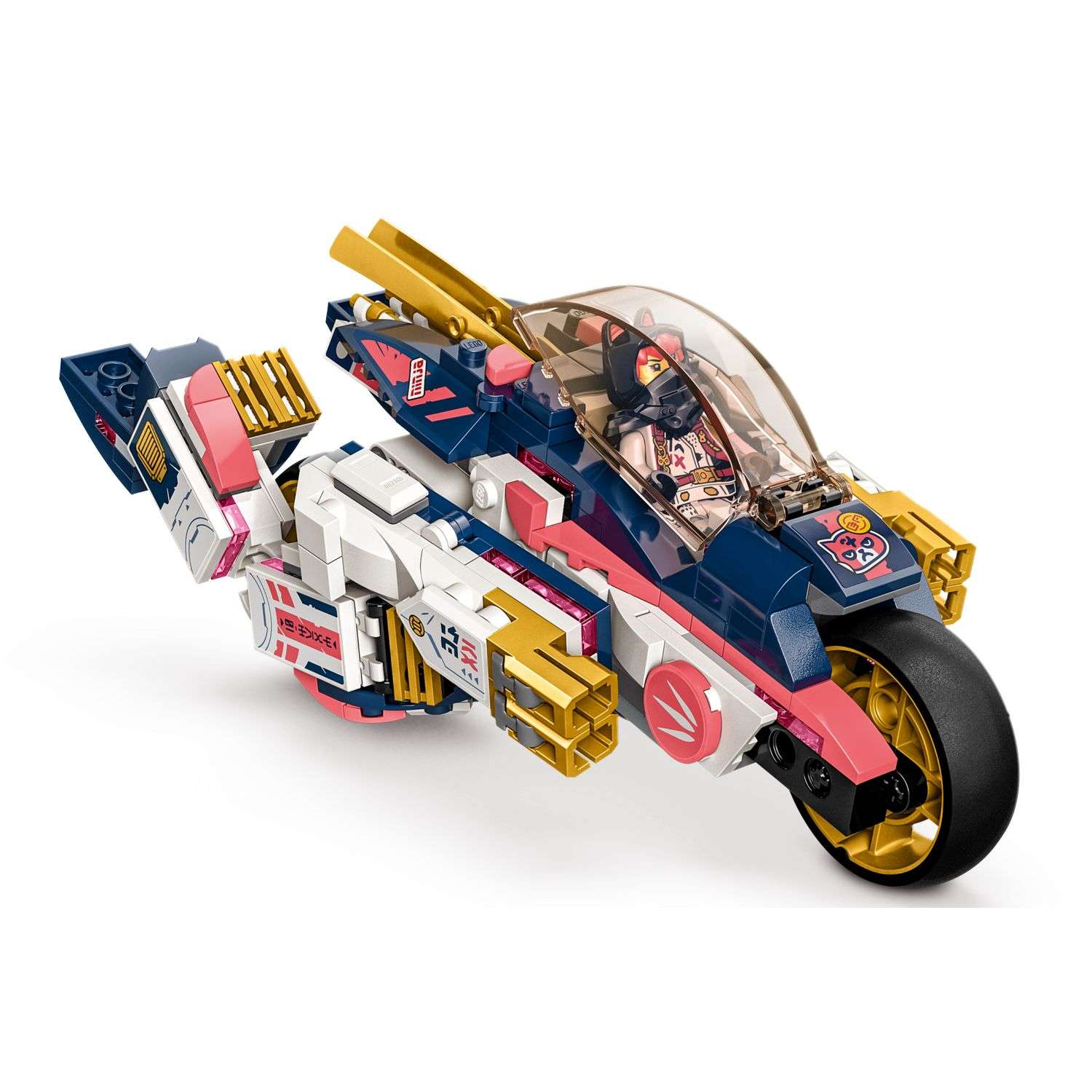 Конструктор LEGO NINJAGO Soras Transforming Mech Bike 384 дет. - фото 5