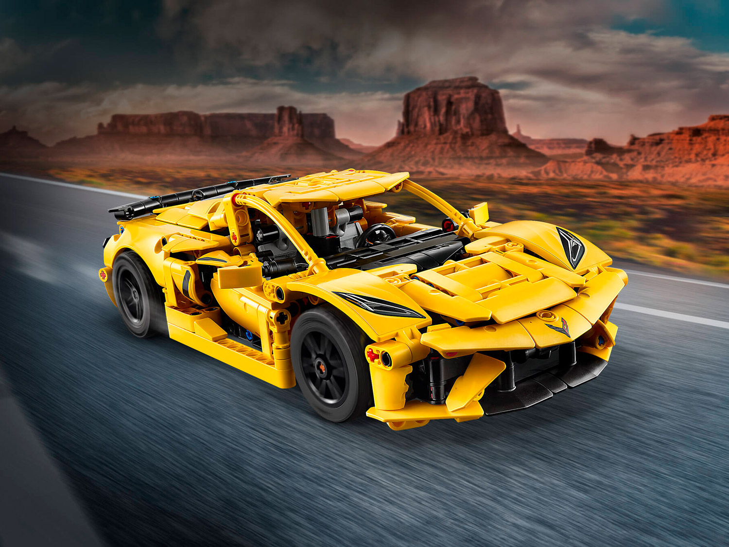 Конструктор LEGO Technic Chevrolet Corvette Stingray 732 дет. - фото 9